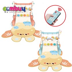 KB054892-KB054895  - Fitness remote control learning musical 2 in 1 toddler play crawling toys baby mat walker